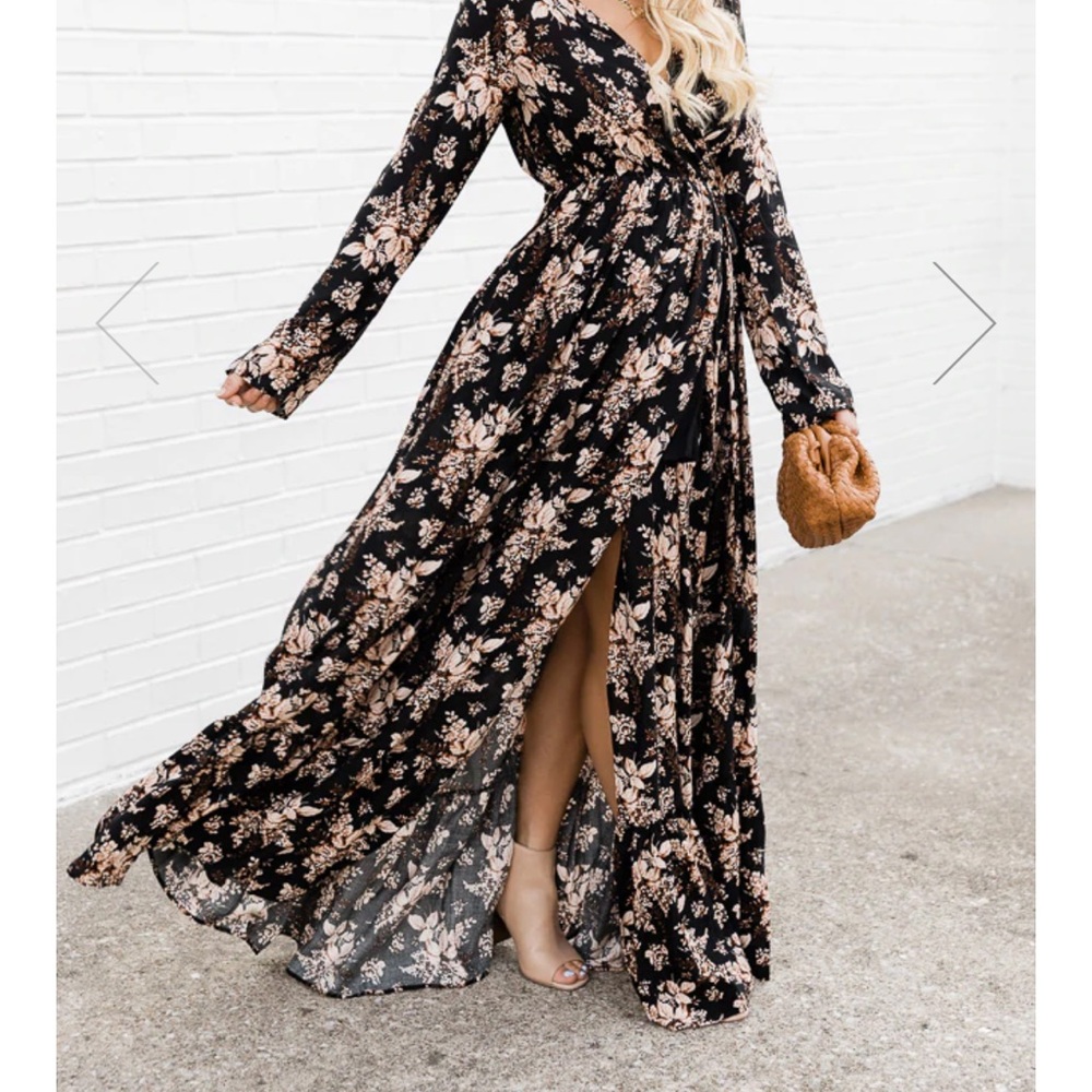 Maxi Wrap Dress